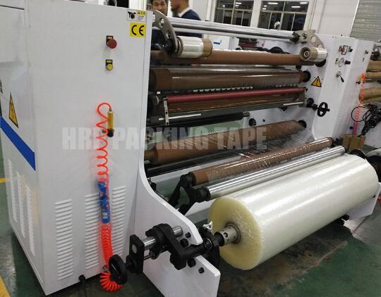 Applications of BOPP adhesive tape jumbo roll cutting machine