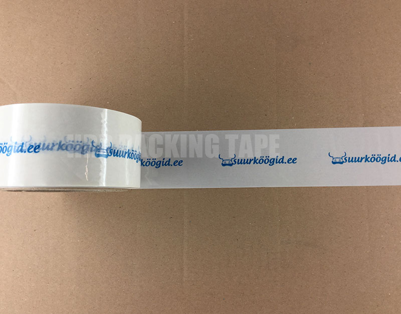 Logo packing tape